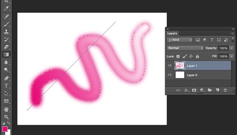 How to fill in an area with a gradient in Photoshop? - Graphic Design Stack Exchange