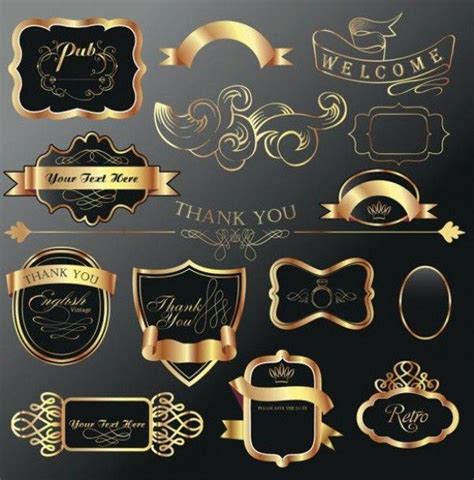 Luxury Black and Gold Logo - LogoDix