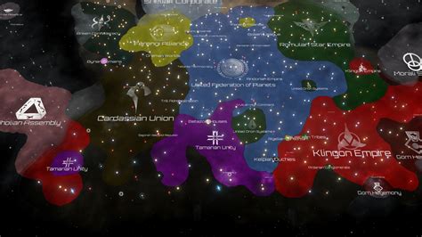 United Federation Of Planets Map