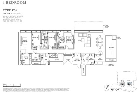 Condo Site Plan & Unit Floor Plans - Boulevard 88 @ Orchard Boulevard