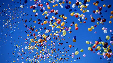 Colorful Balloons In The Sky Wallpapers - Wallpaper Cave