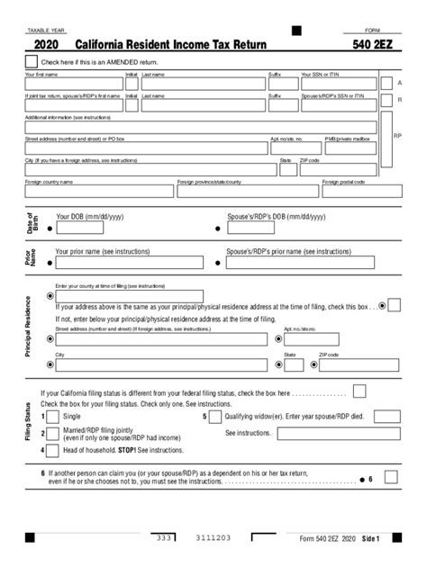 Ca 2020-2024 Form - Fill Out and Sign Printable PDF Template | airSlate SignNow