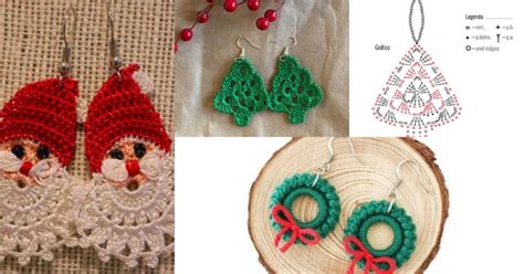 DIY Crochet Earrings For Christmas: Patterns And Designs"