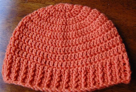 32+ Creative Picture of Crochet Ribbed Hat Pattern - trendcrochets.com | Topi