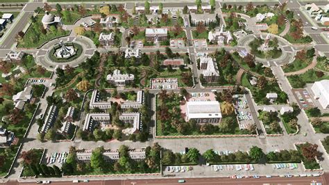 My university campus : r/CitiesSkylines