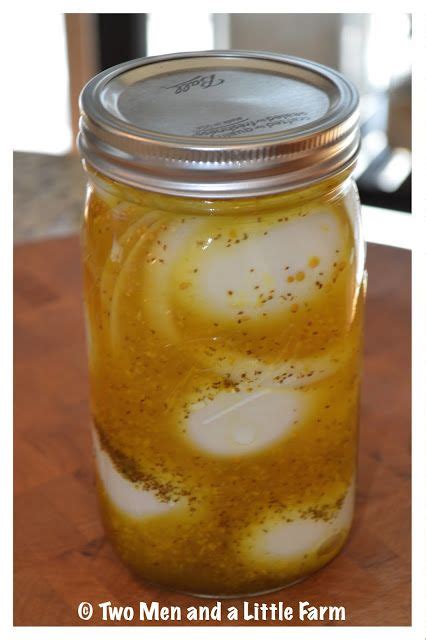 AMISH MUSTARD EGGS RECIPE | Mustard pickled eggs recipe, Pickled eggs ...