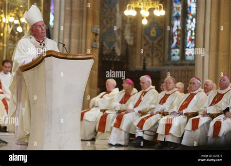 Cardinal Cahal Daly funeral Stock Photo - Alamy