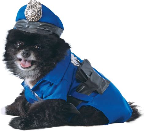 Amazon.com : Rubie's Police Dog Pet Costume, Large : Dog Outfits For ...