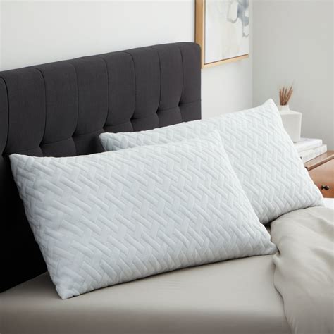 Rest Haven Shredded Memory Foam Pillow, Standard, 2 Pack - Walmart.com - Walmart.com