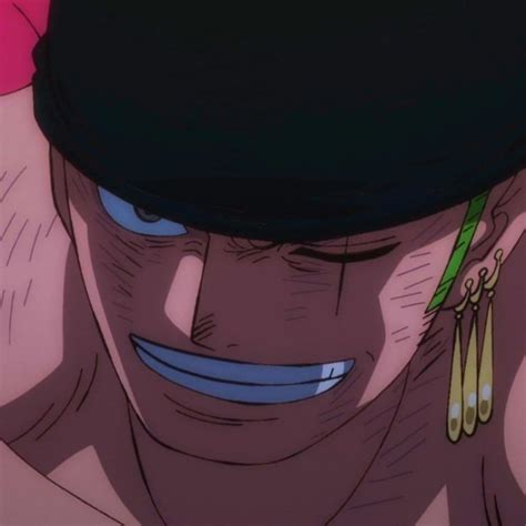 an anime character with blue eyes wearing a hat and gold earrings on ...