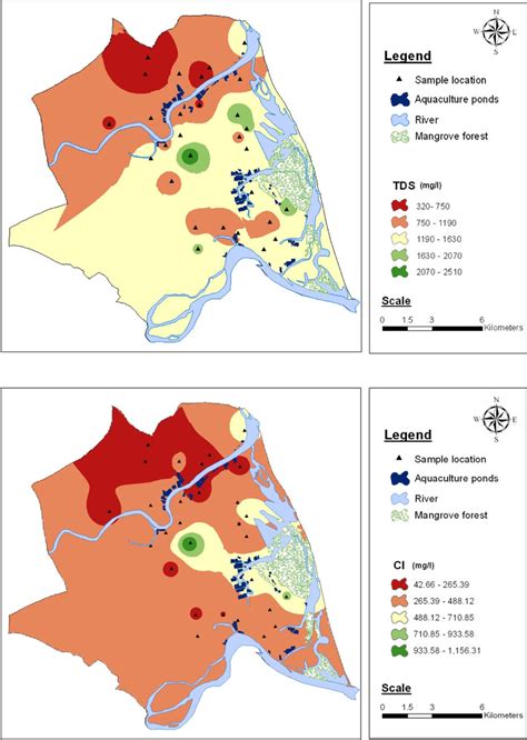 Spatial distribution map. | Download Scientific Diagram