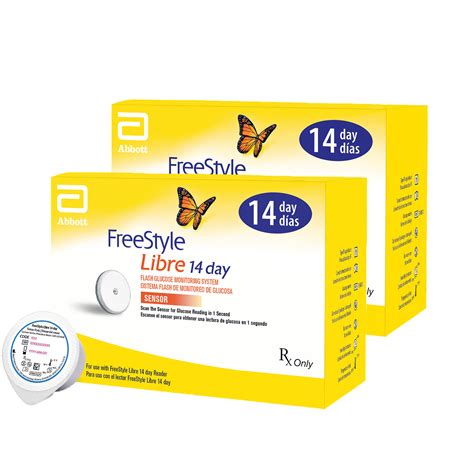 FreeStyle Libre 14 Day Sensor - Pack of 2