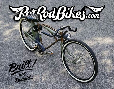 Rat rod bike | Rat rod bike, Motorbike parts, Custom bicycle