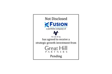 Fusion and Great Hill Partners Transaction | William Blair