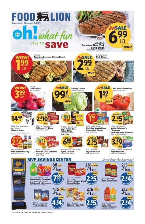 Food Lion Weekly Ad December 2 - 8, 2015 - http://www.olcatalog.com ...