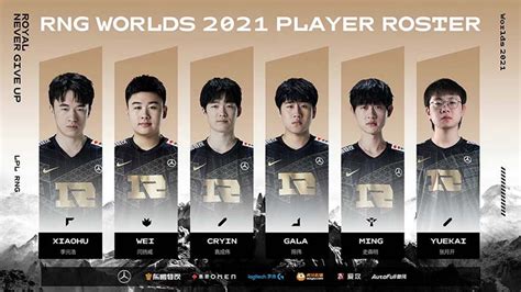 RNG Worlds 2021 roster announced, head coach Tabe to communicate with ...