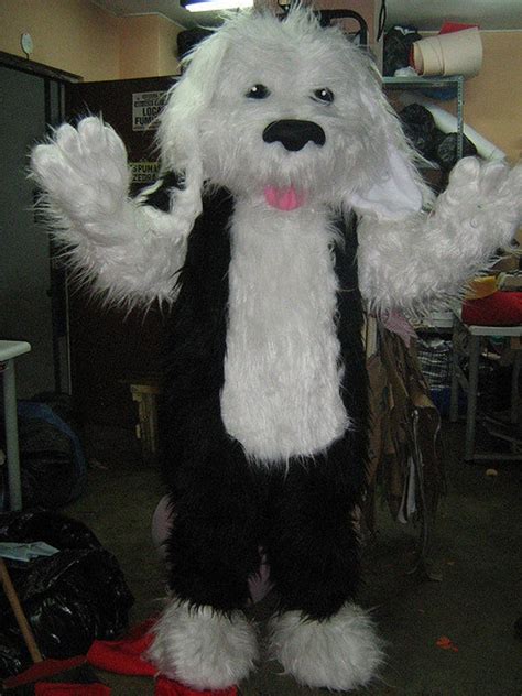 Shaggy Dog Mascot Costume Adult Costume by AdultMascotCostumes