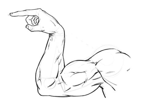 How to Draw a Muscular Arm Pose – Step by Step – Tutorial - Ram Studios Comics