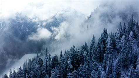 Stunning winter scenery of Five-Flower Lake - CGTN