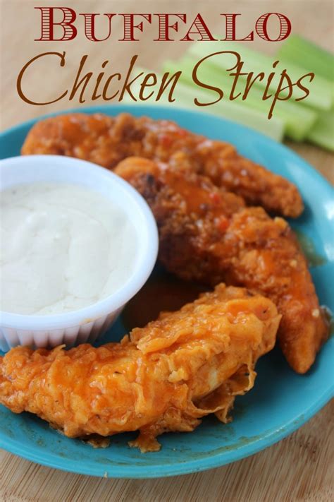 Buffalo Chicken Strips Recipe - BargainBriana