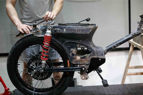 Honda eCub - A Honda Cub Electric Conversion Kit By Shanghai Customs