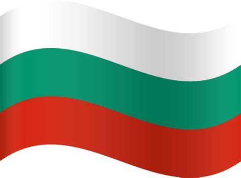 Printable Country Flag of Bulgaria - Waving | Vector Country Flags of ...