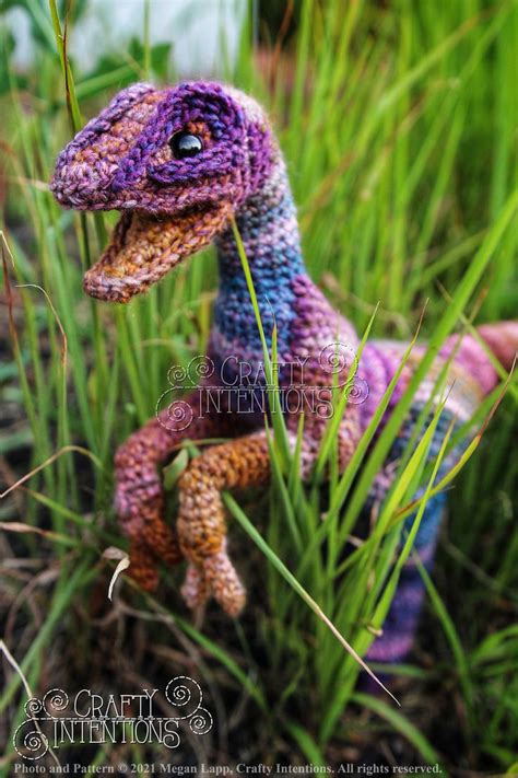 Velociraptor Pattern by Crafty Intentions DIGITAL PDF - Etsy ...