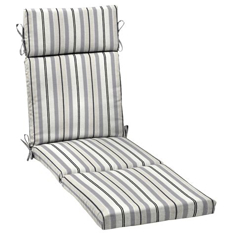 Better Homes & Gardens 72" x 21" Grey Stripe Rectangle Chaise Lounge ...