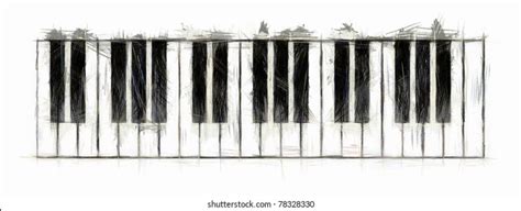 5,051 Piano Keyboard Drawing Images, Stock Photos, 3D objects ...