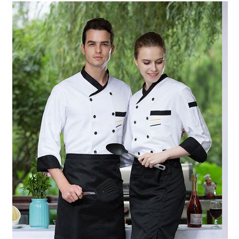 Catering Uniform for Men/Women Chef Uniform Hotel Uniform Hotel Kitchen ...