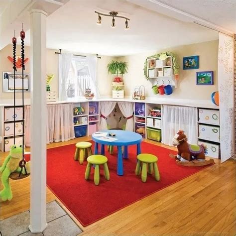 34 Nice Playroom Design Ideas For Your Kids - MAGZHOUSE