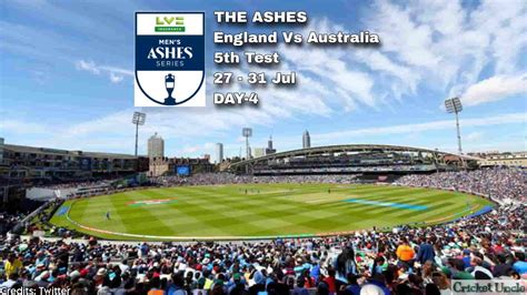 The Ashes 2023: Rain Turns The High-voltage Match Into A Thriller On Day-4 (5th Test) Match ...