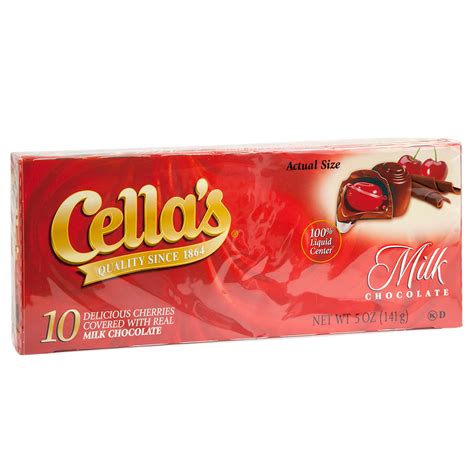 Cella's Milk Chocolate Cherries 5 Oz Box | Nassau Candy