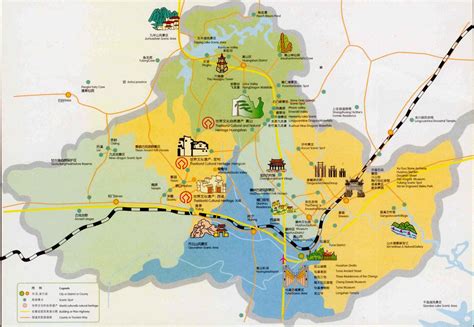 Huangshan-area-tourist-map