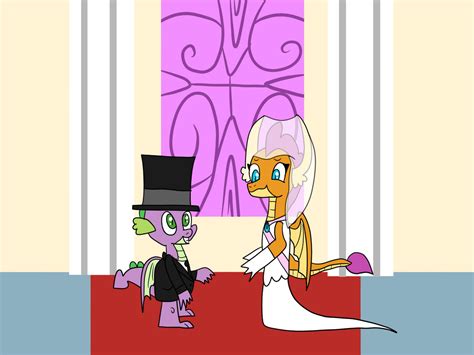 Spike Smolder Wedding Request by platinumdrop on DeviantArt