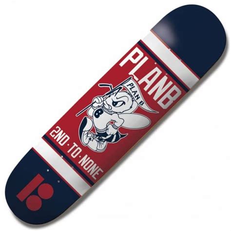 Plan B Skateboards Plan B Bee Logo Skateboard Deck 8.125" - Skateboard Decks from Native Skate ...