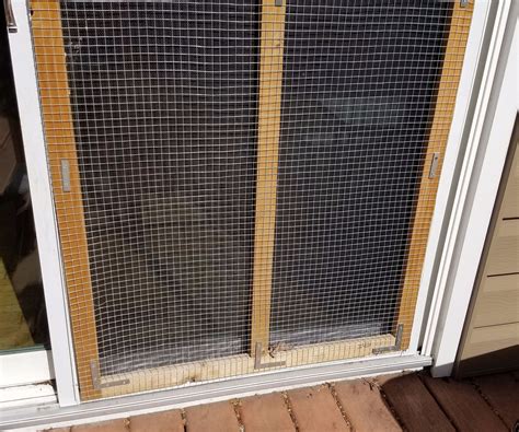 Protect Your Screen Door From Your Dog. | Diy screen door, Screen door, Sliding screen doors