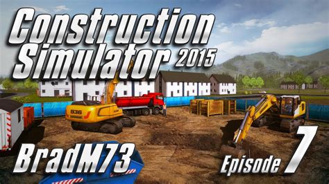 Construction Simulator 2015 - Episode 7 - First city job and new equipment! - YouTube