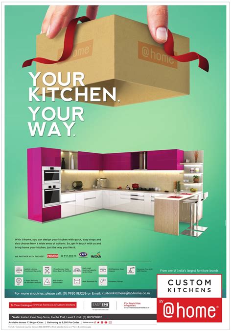 Custom Kitchens @Home Your Kitchen Your Way Ad - Advert Gallery