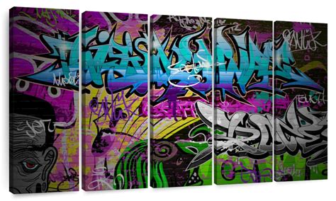 Underground Graffiti Wall Art | Digital Art