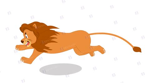 Lion Animated Character JLRCA01 (Lion Run Cycle Animation) – Jeevaedu