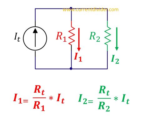 Current Divider Circuit Diagram