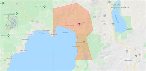 South lake tahoe fire evacuation map - leisureQas