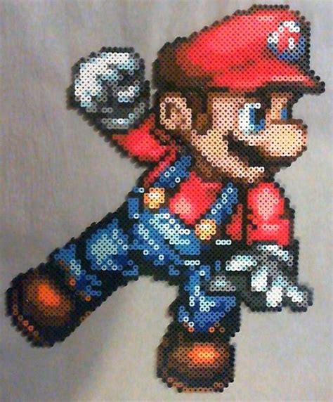 Super Mario Bros Character Perler Sprites Perler Bead Art Diy | Porn Sex Picture