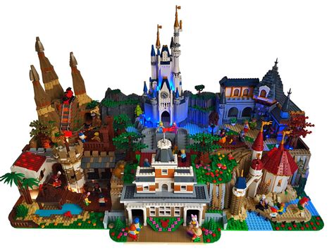 Magic Kingdom LEGO Diorama | Hey guys, This is my Magic King… | Flickr