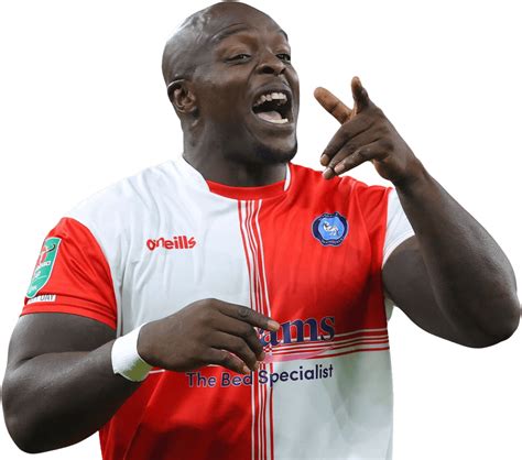 Adebayo Akinfenwa Wycombe Wanderers football render - FootyRenders