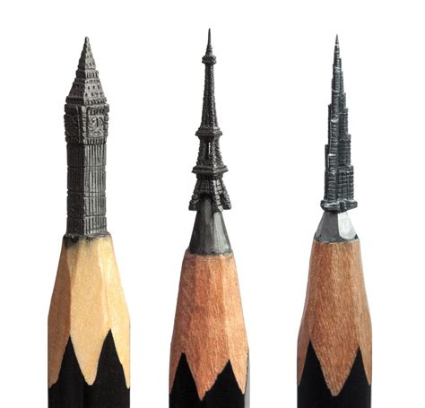 Delicate Pencil Lead Sculptures Carved by Salavat Fidai http://www.thisiscolossal.com/2015/07 ...