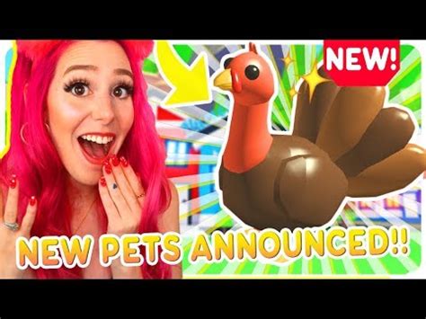 NEW ADOPT ME PETS! New Adopt Me Turkey Pet - Farm Egg Adopt Me Update (Roblox) - YouTube