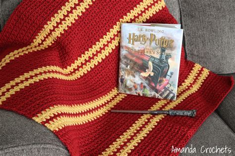 Harry Potter Collection - Amanda Crochets in 2021 | Harry potter baby blanket, Harry potter ...