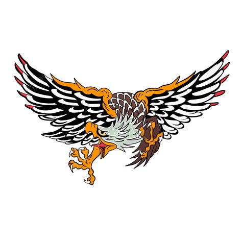 Eagle Tattoo Old School, Old School, Tattoo, Eagle PNG Transparent ...